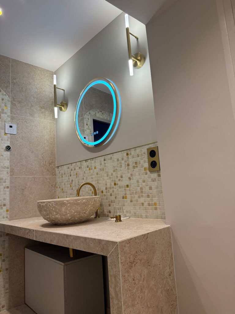 Les Thermes Romains à Nîmes : salle de bains